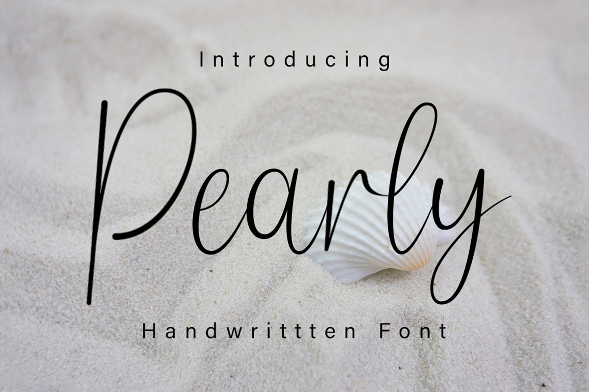 Pearly Free Font