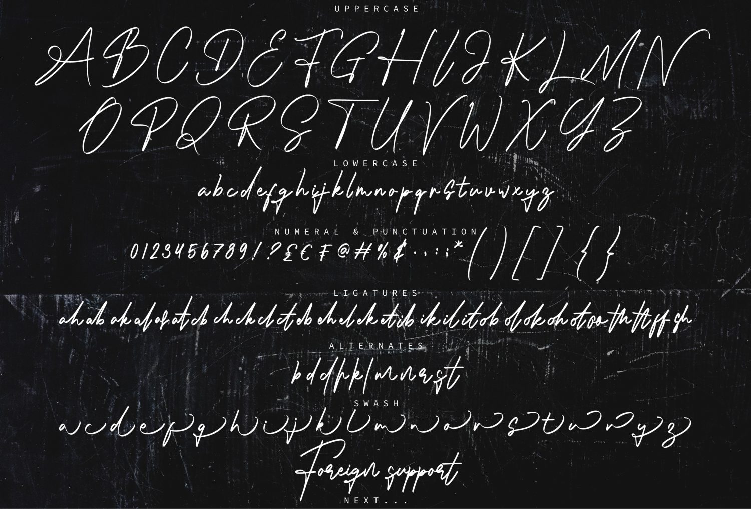 Pictures Signature Free Font