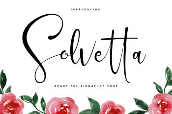 Solvetta Free Font