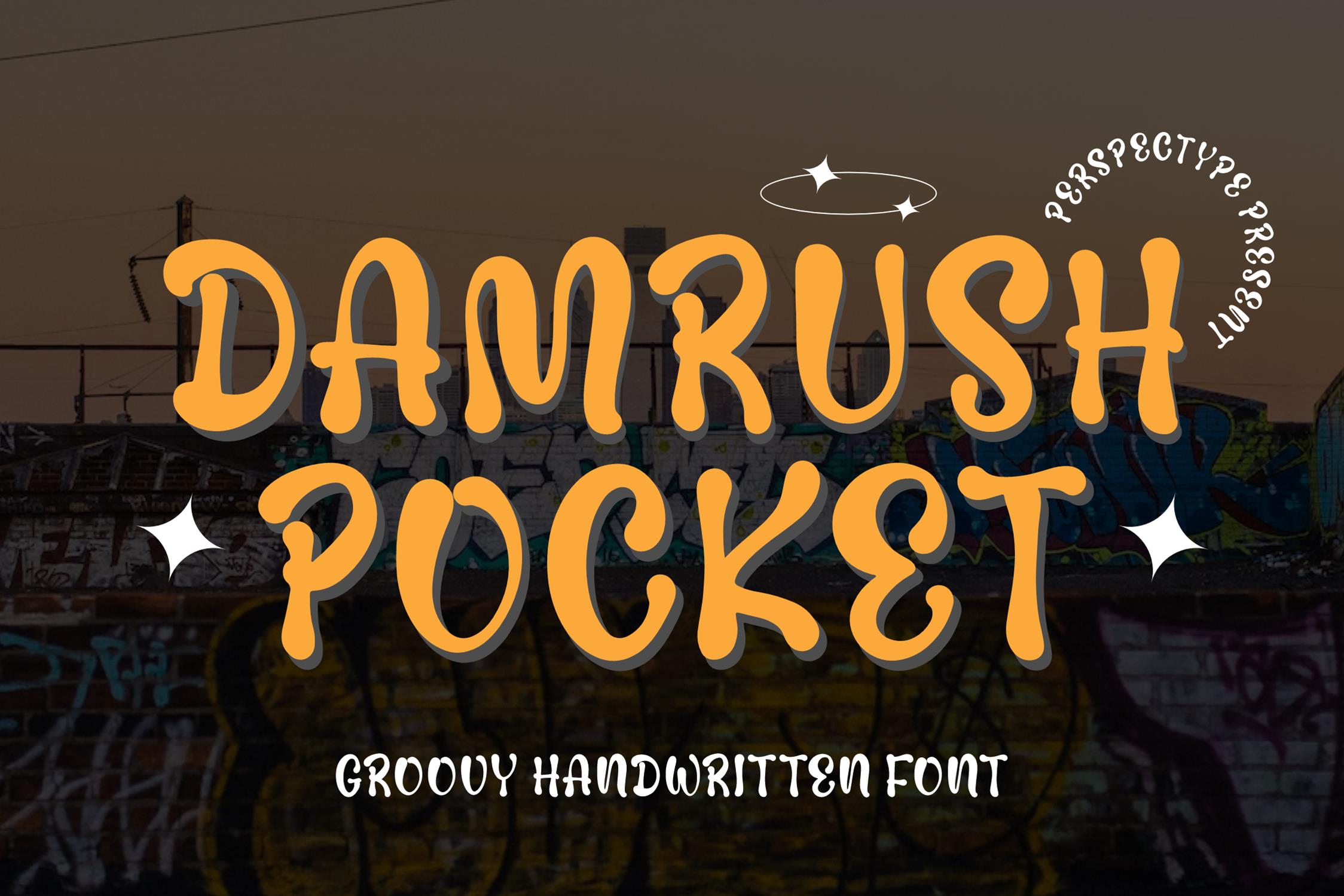 Damrush Pocket Free Font