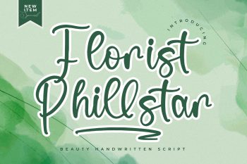Florist Phillstar Free Font