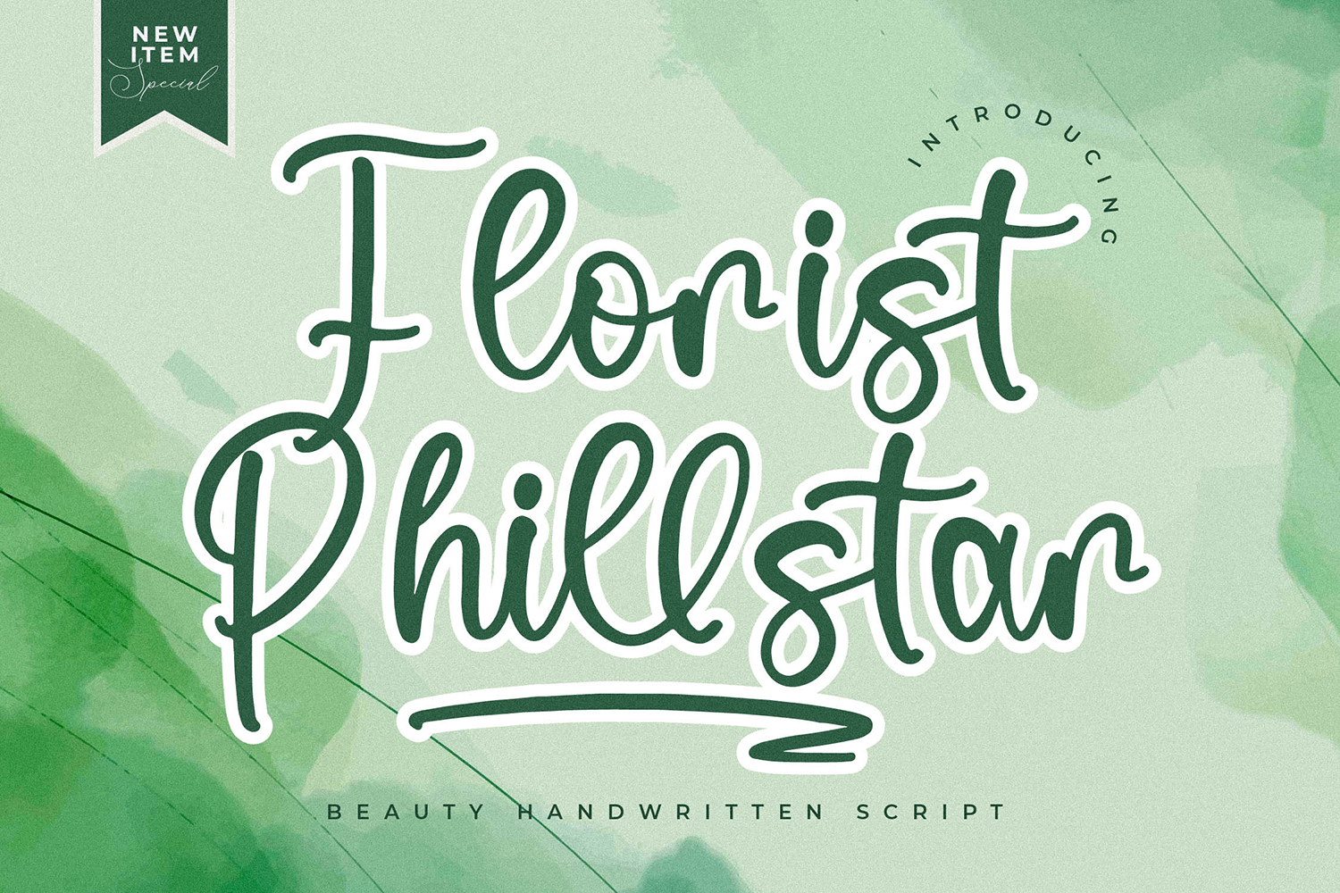 Florist Phillstar Free Font