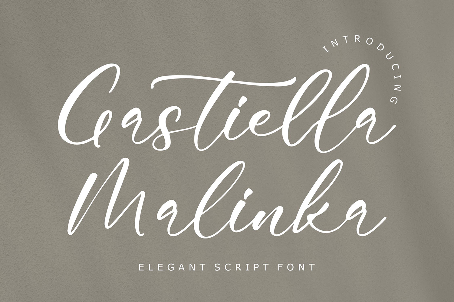 Gastiella Malinka Free Font