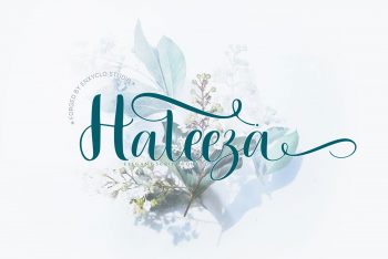 Haleeza Free Font