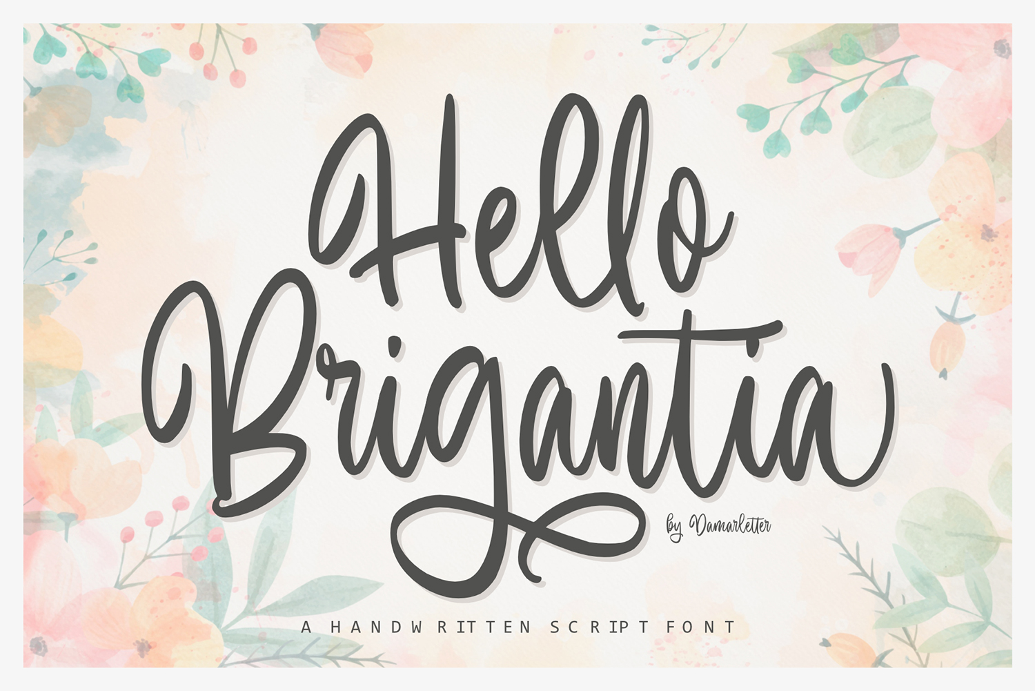 Hello Brigantia Free Font