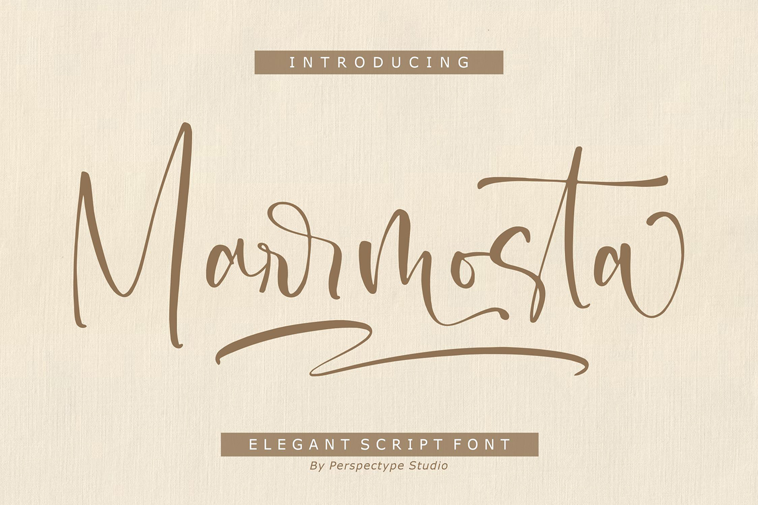 Marrmosta Free Font