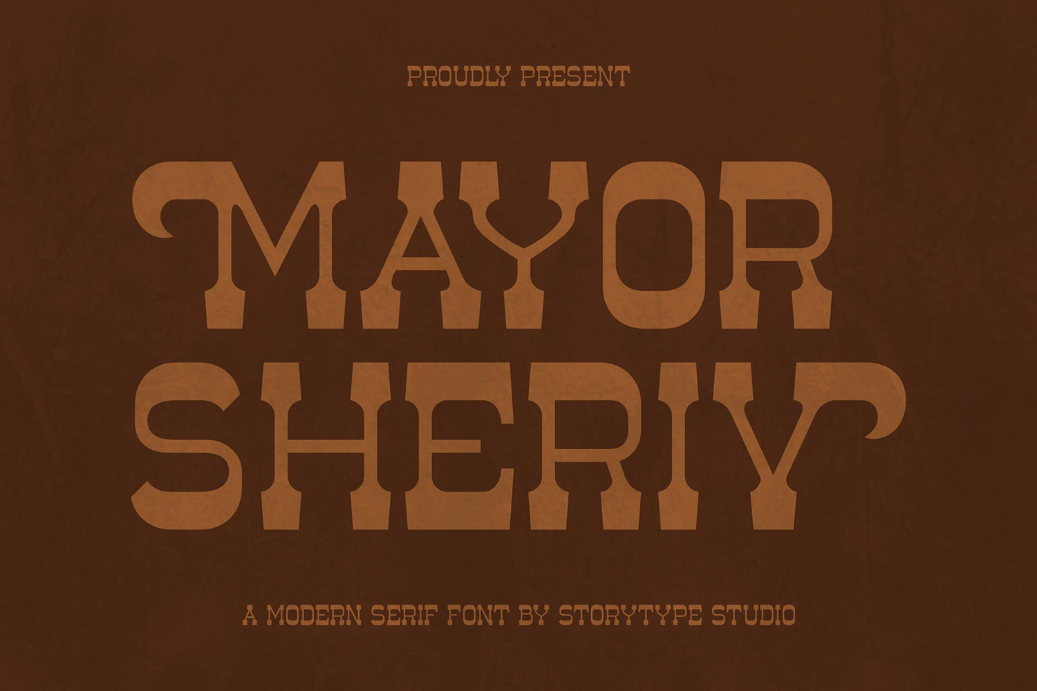 Mayor Sheriv Free Font