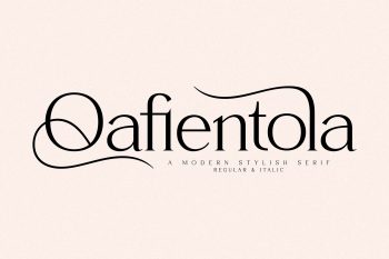 Qafientola Free Font