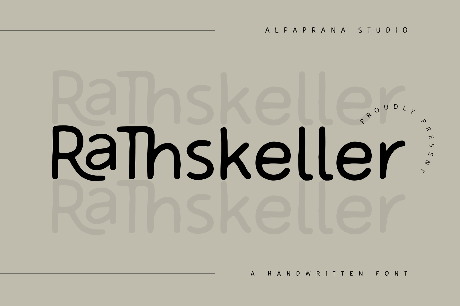 Rathskeller Free Font