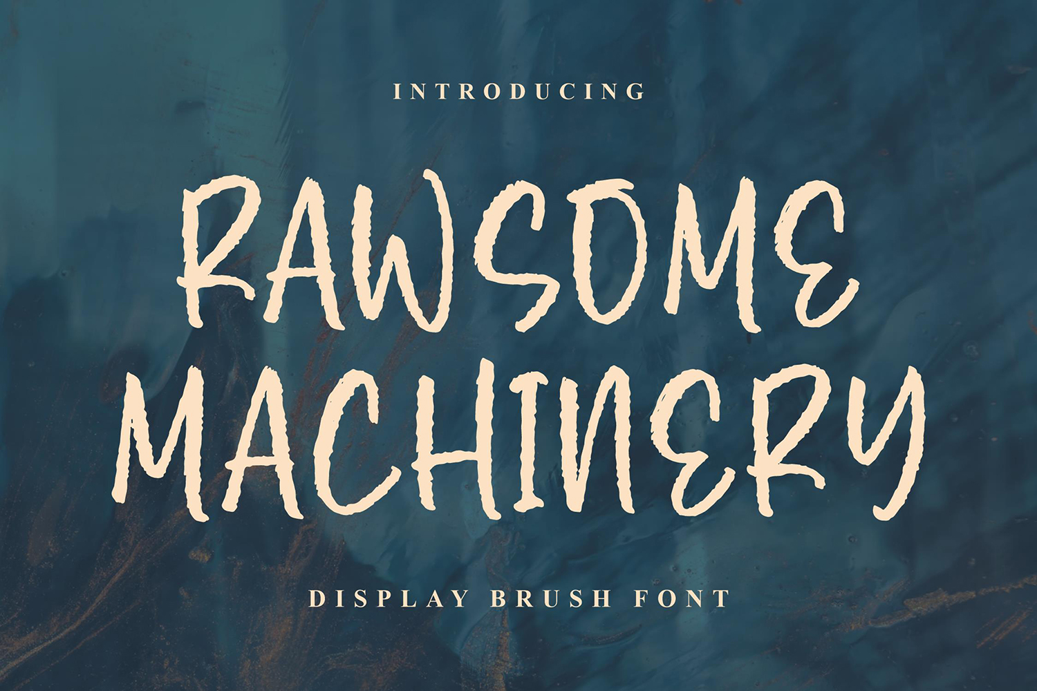 Rawsome Machinery Free Font