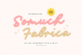 Somuch Fabrica Free Font