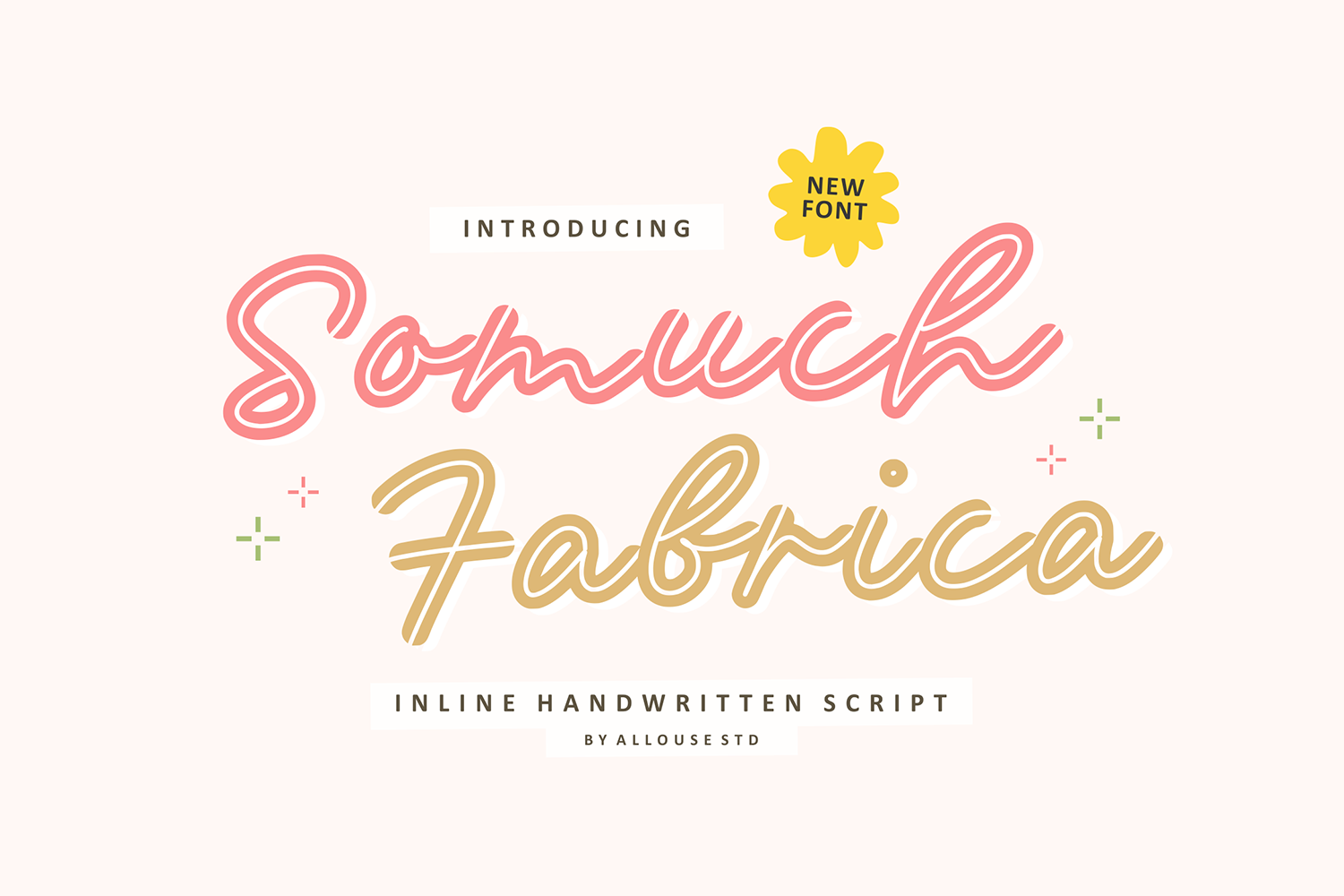 Somuch Fabrica Free Font