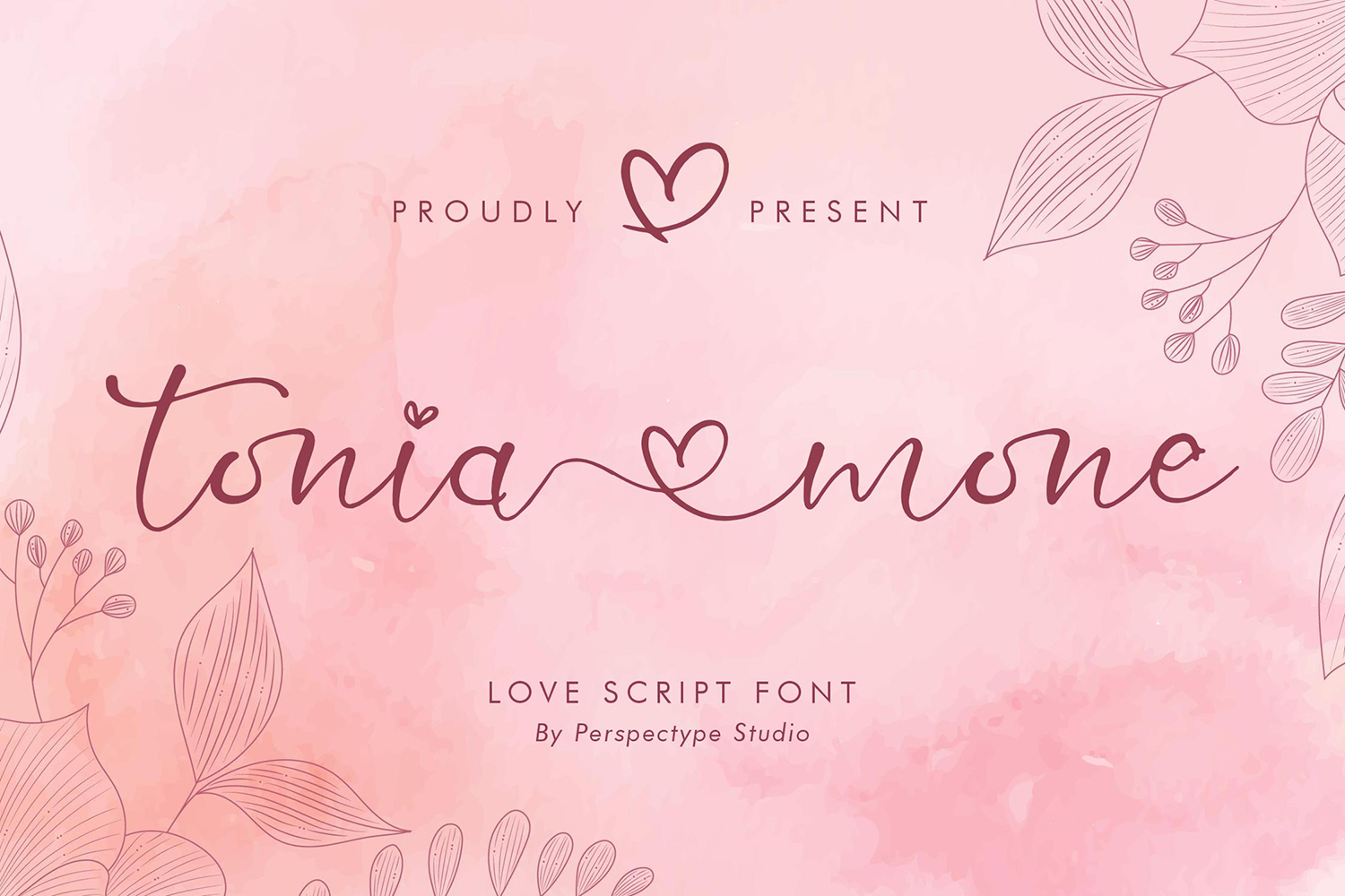 Tonia Mone Free Font
