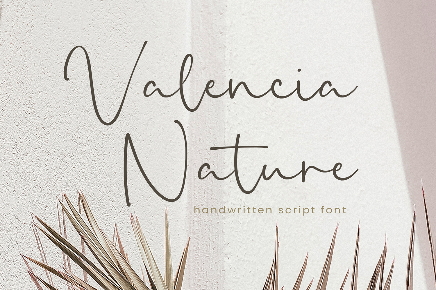 Valencia Nature Free Font