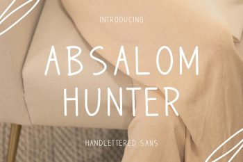 Absalom Hunter Free Font