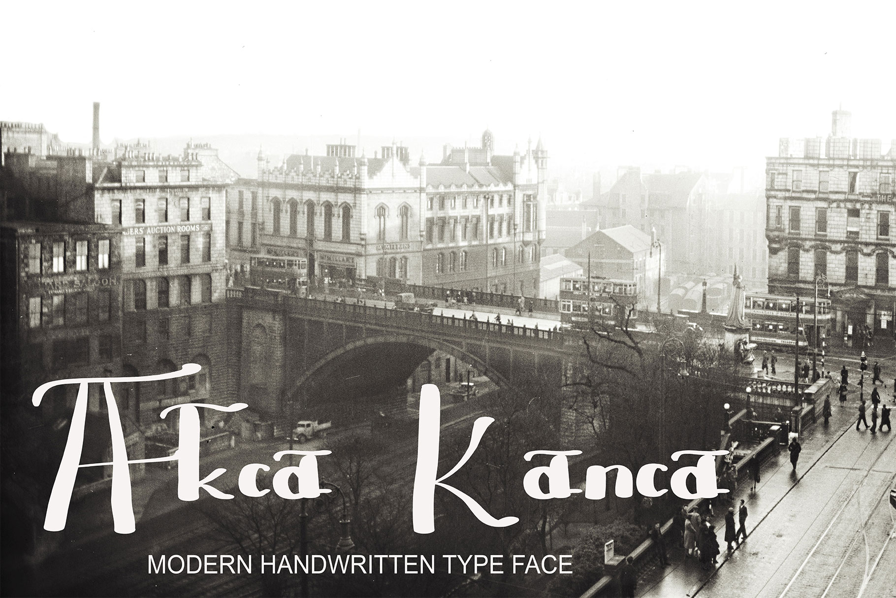 Akca Kanca Free Font