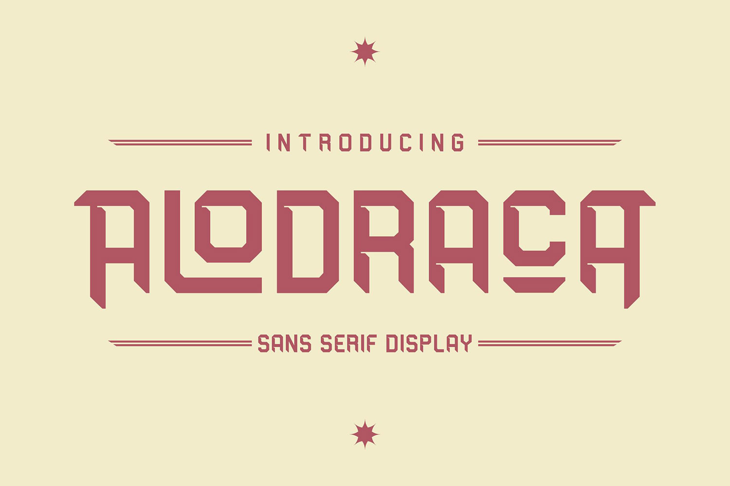 Alodraca Free Font