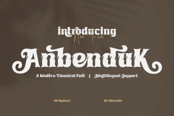 Anbenduk Free Font