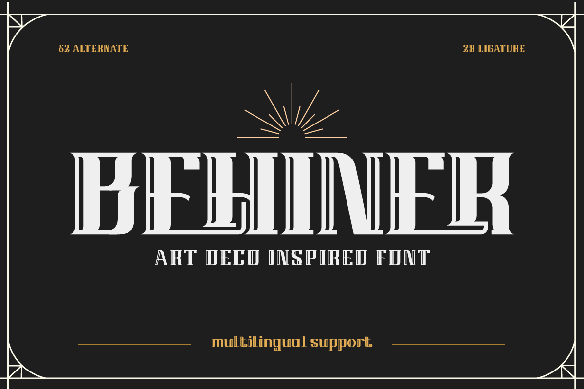 Behiner Free Font