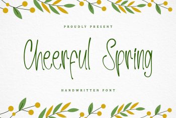 Cheerful Spring Free Font