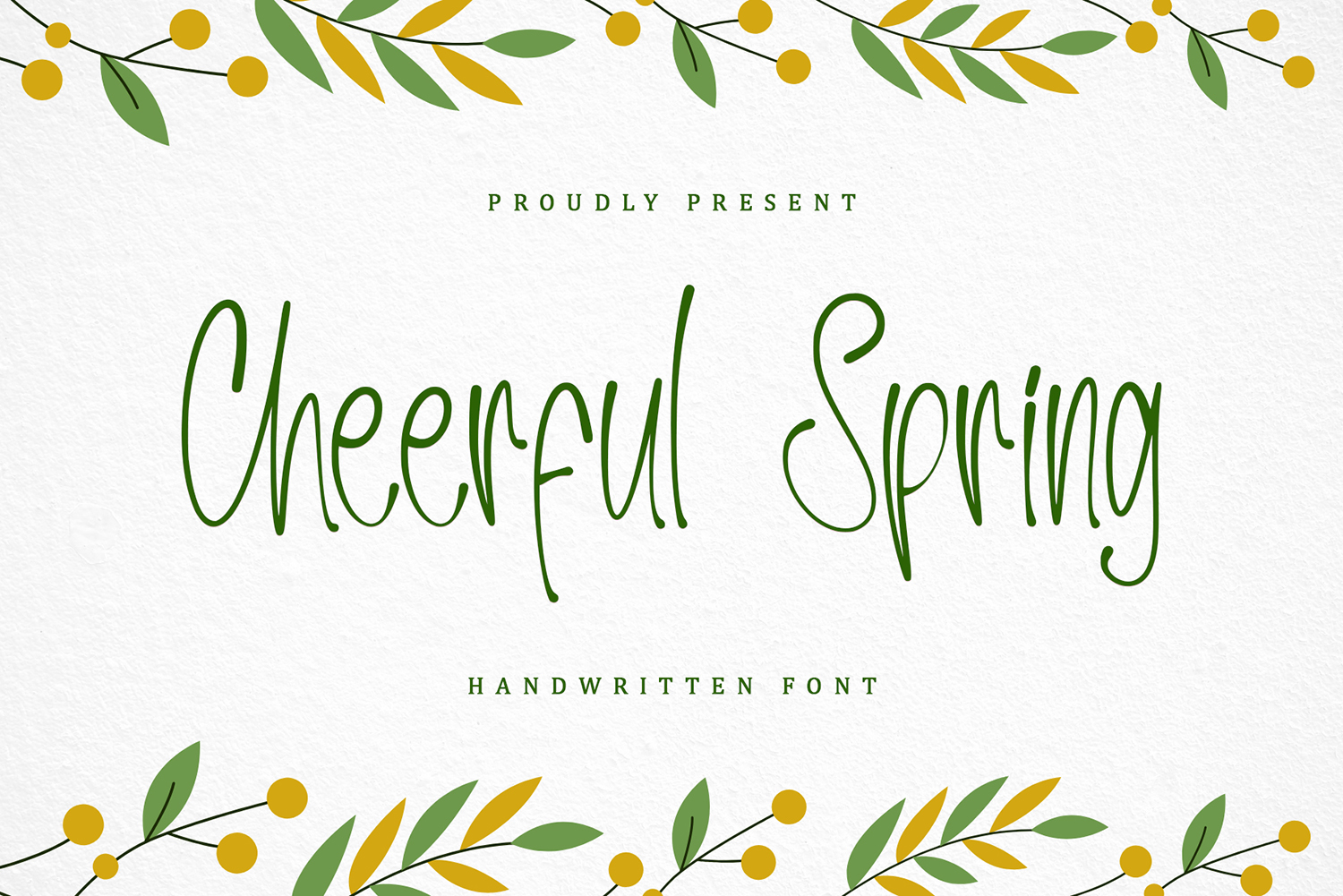 Cheerful Spring Free Font