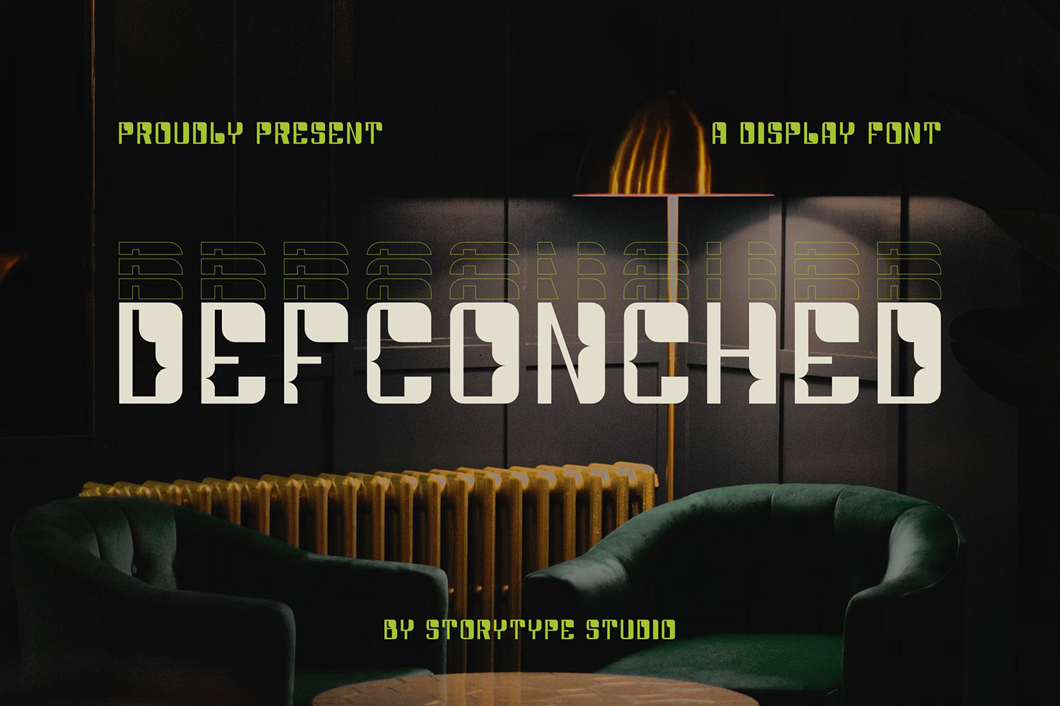 Defconched Free Font