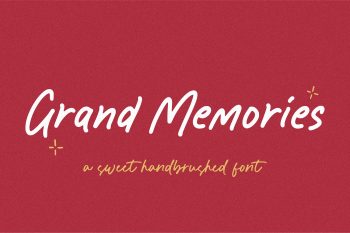 Grand Memories Free Font