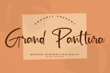 Grand Panttura Free Font