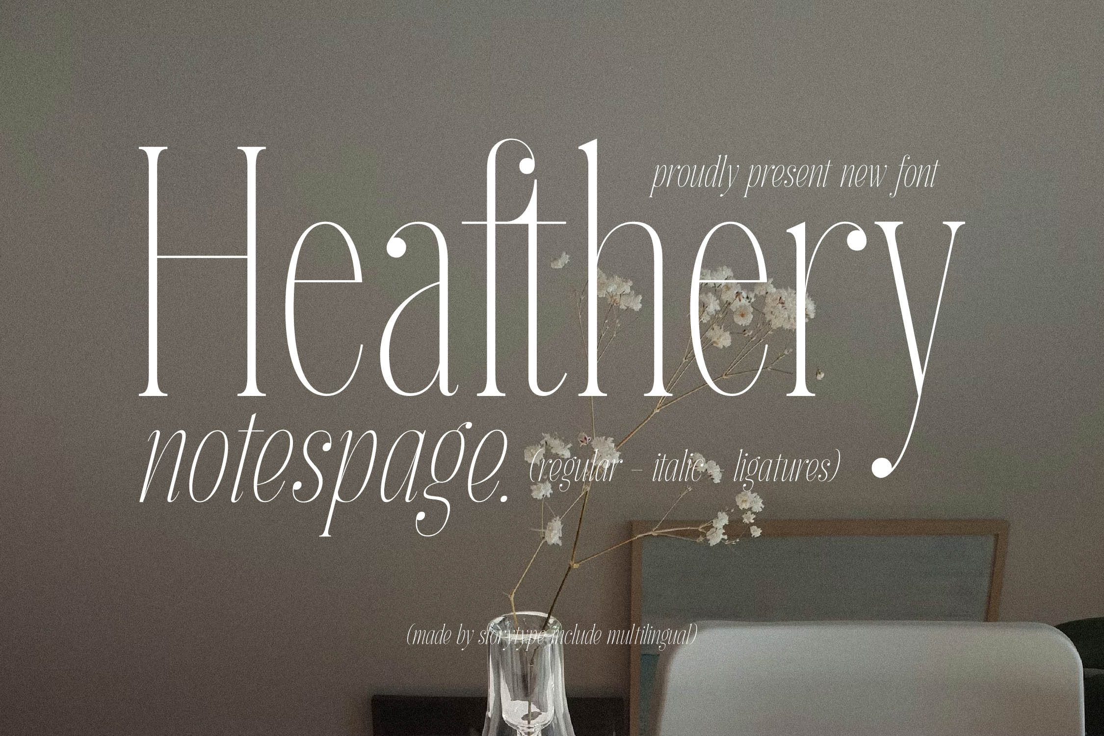 Heafthery Notespage Free Font