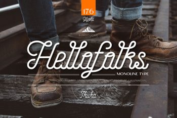 Hellofolks Free Font