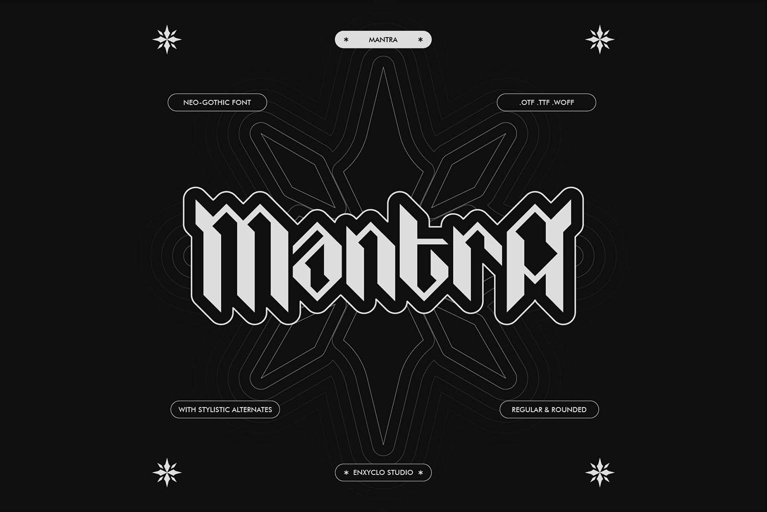 Mantra Free Font