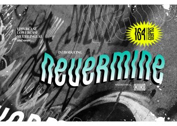 Nevermine Free Font
