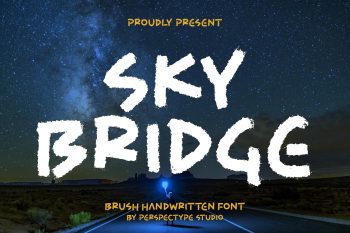 Sky Bridge Free Font