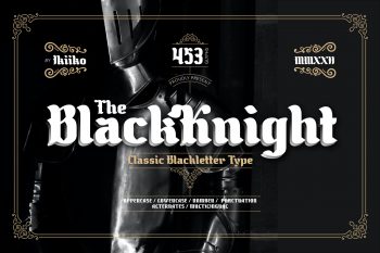 The Black Knight Free Font