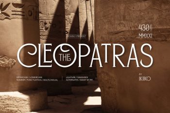 The Cleopatras Free Font