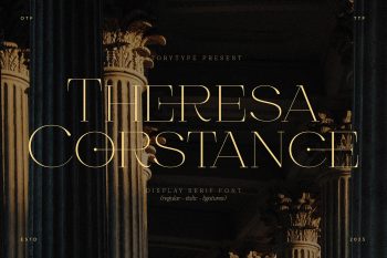 Theresa Corstance Free Font