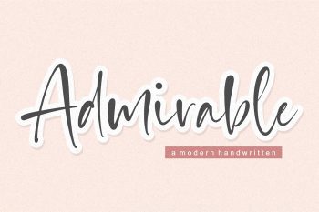 Admirable Free Font