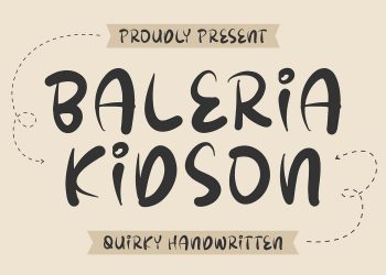 Baleria Kidson Free Font