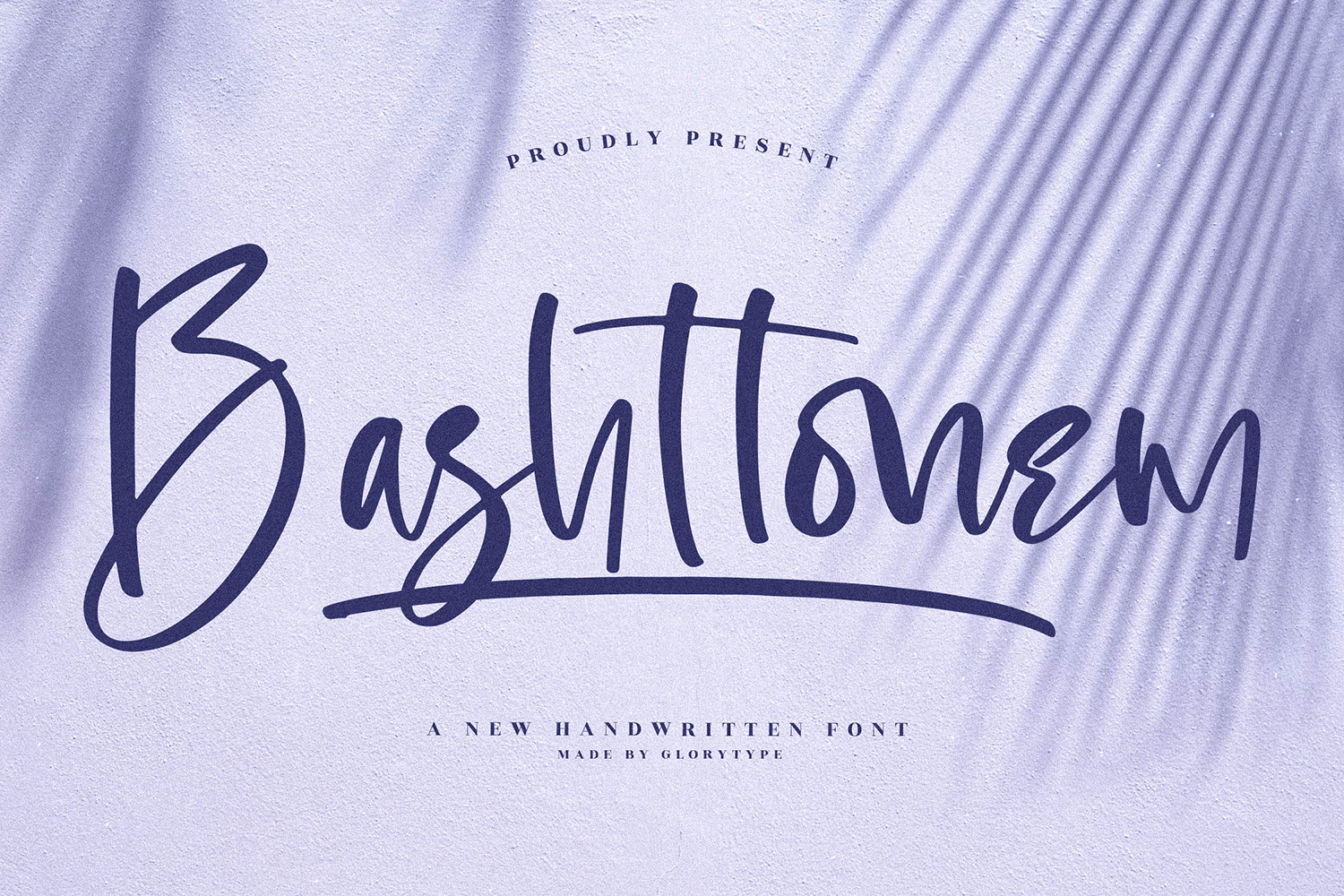 Bashttonem Free Font