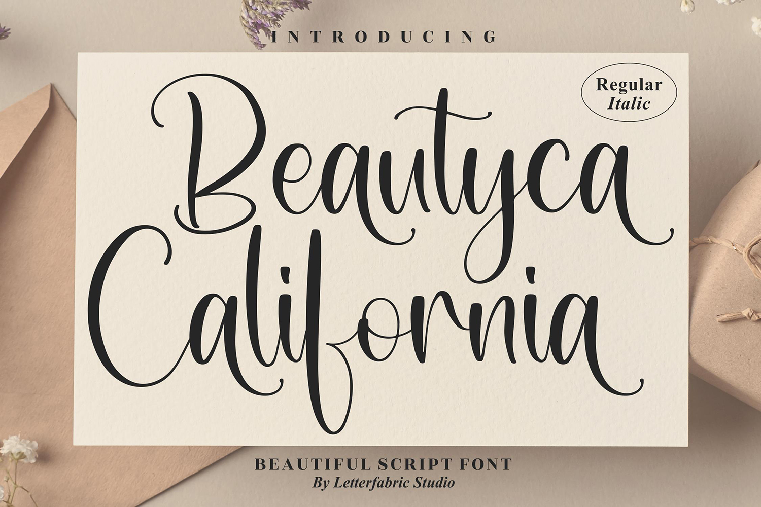 Beautyca California Free Font