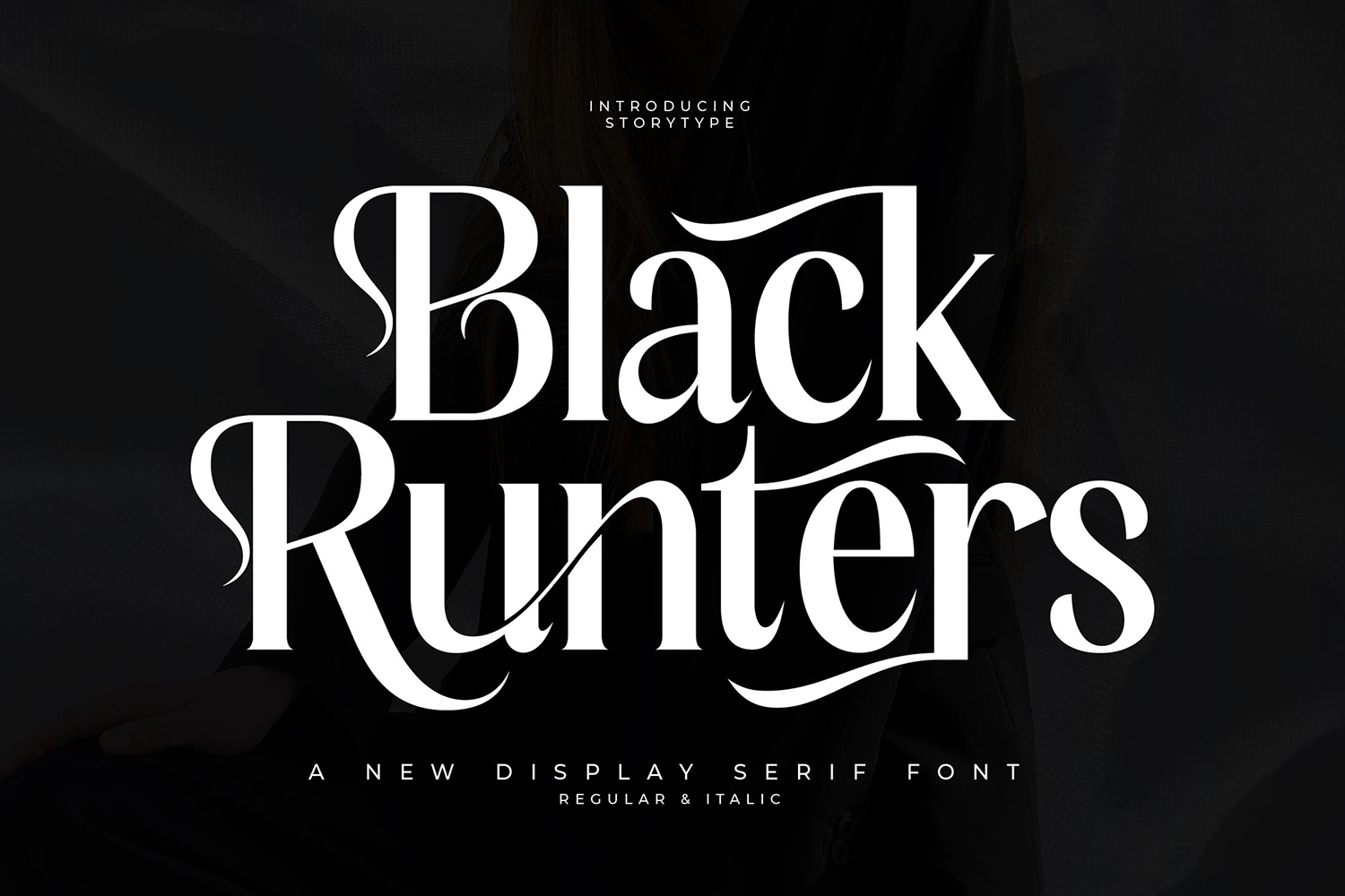 Black Runters Free Font