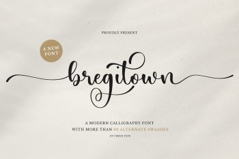Bregitwon Free Font