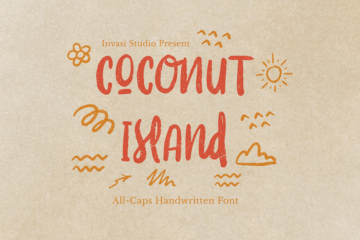 Coconut Island Free Font