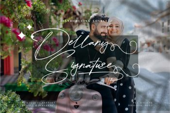 Dellany Signature Free Font