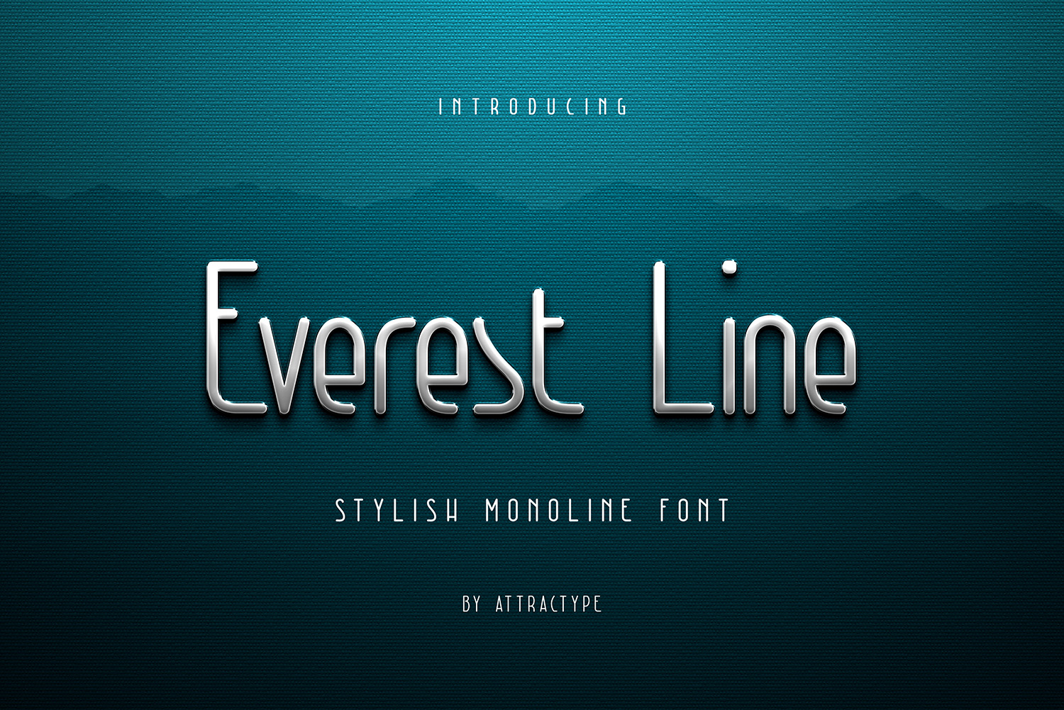 Everest Line Free Font