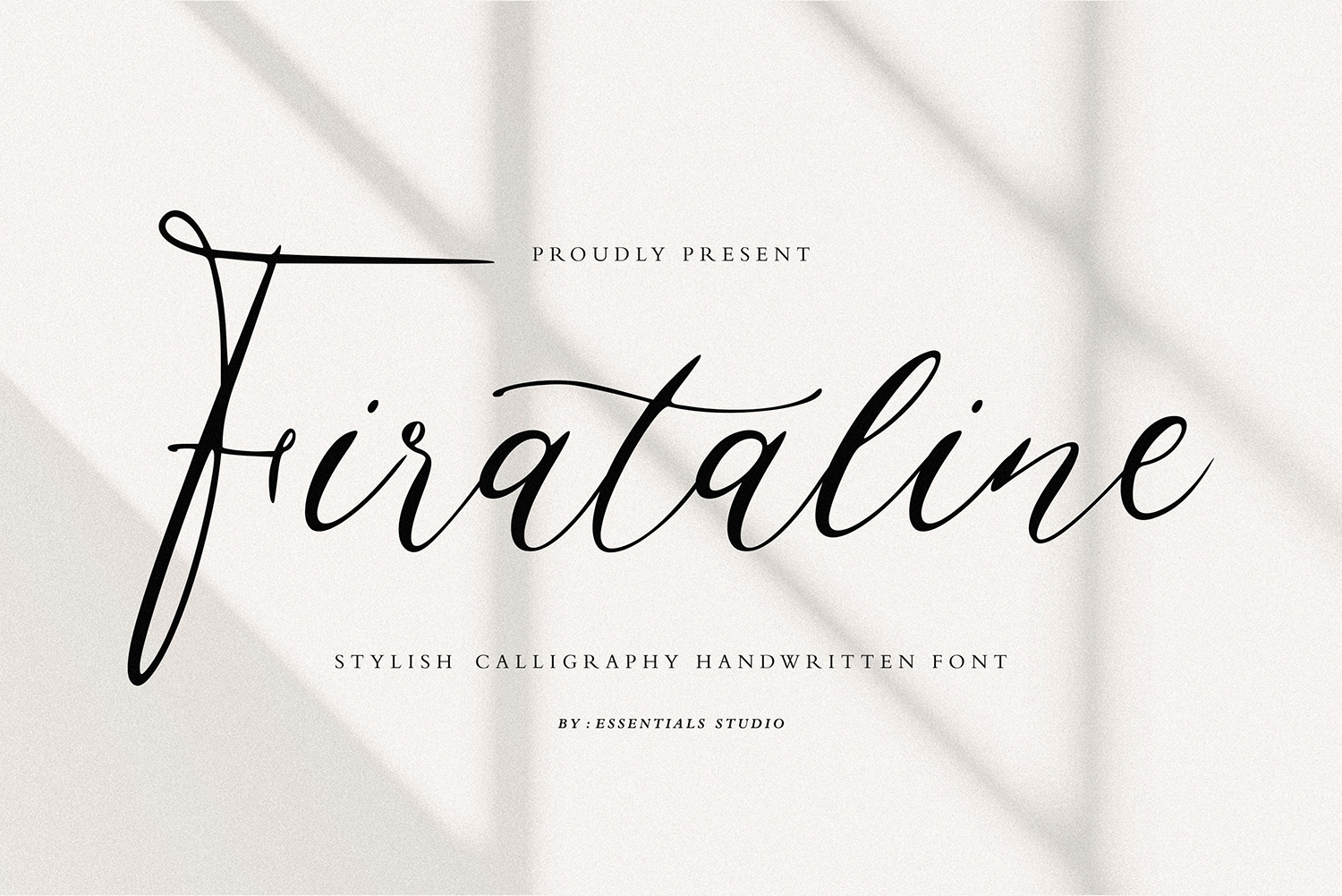 Firataline Free Font