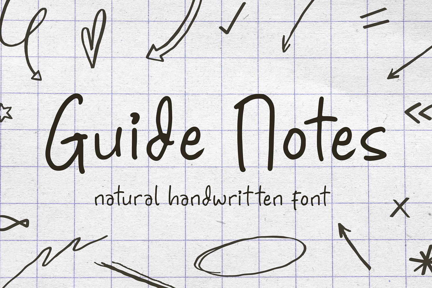 Guide Notes Free Font