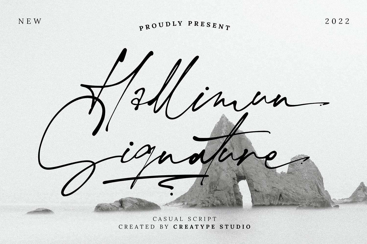 Hallimun Signature Free Font