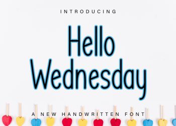 Hello Wednesday Free Font