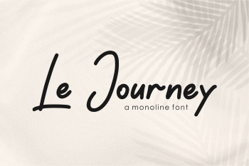 Le Journey Free Font